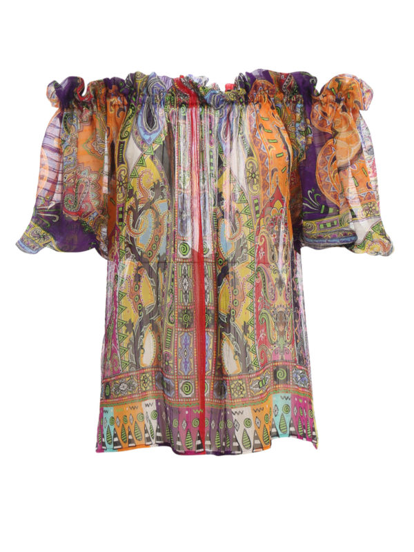 ETRO: Blusas - Blusa - Multicolor