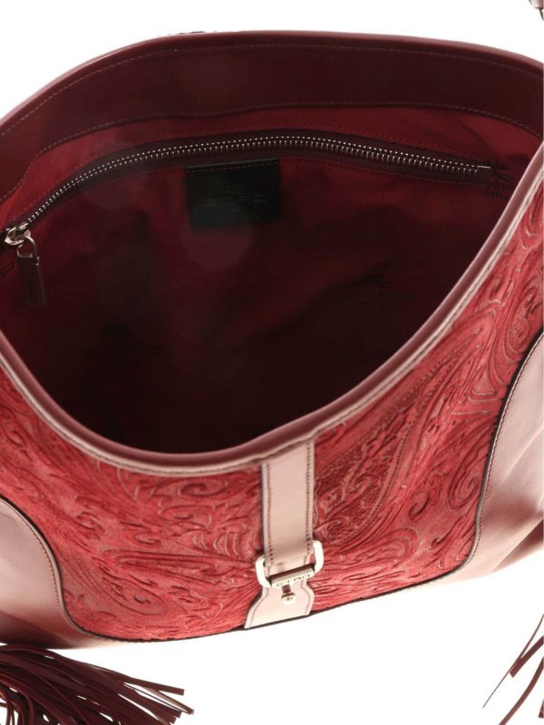 ETRO buy online Eivissa shoulder bag in burgundy