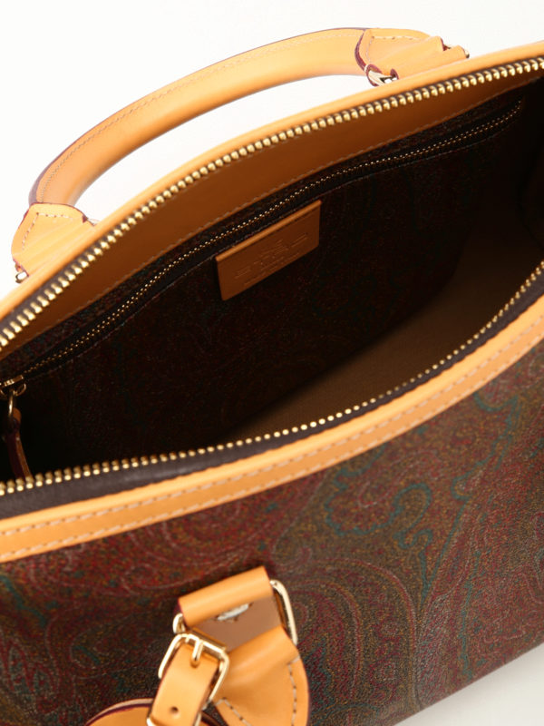 ETRO buy online Paisley pattern bowling bag
