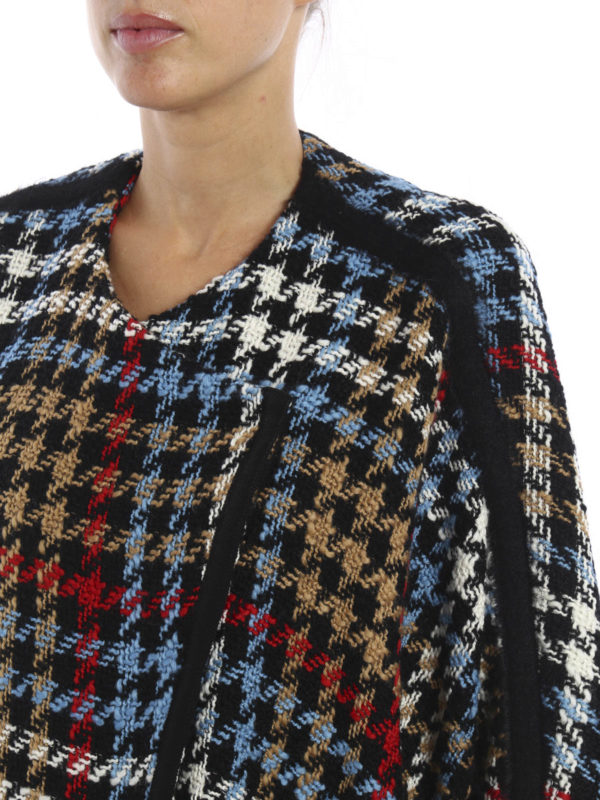 ETRO buy online Poncho-inspired jersey cape