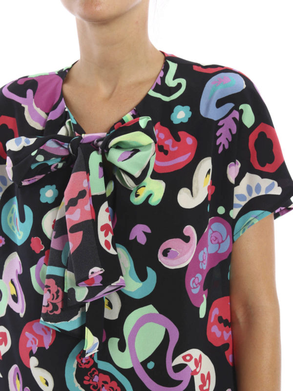 ETRO buy online Self-scarf funny blouse