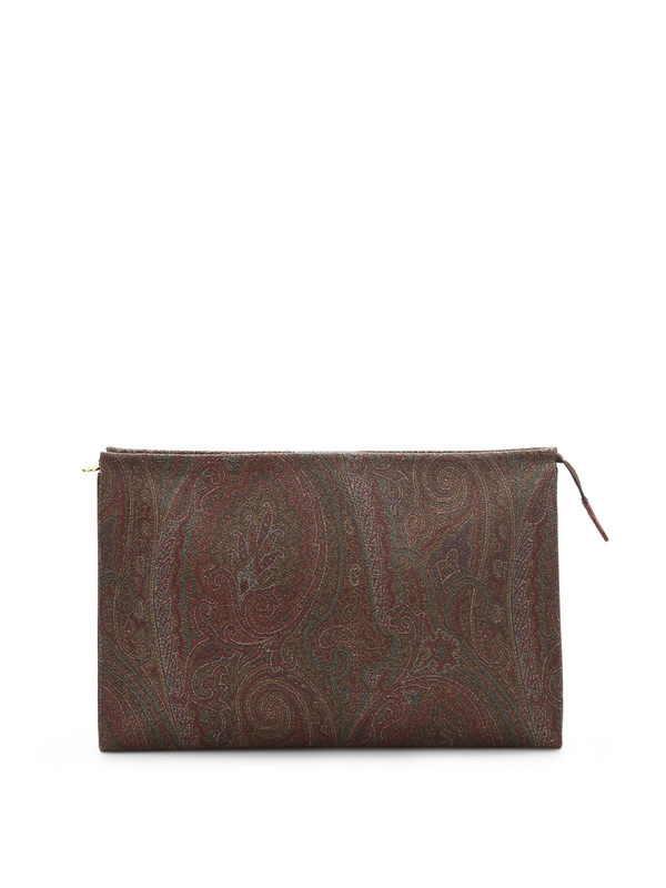 ETRO: clutches - Paisley pattern clutch
