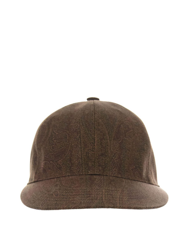 ETRO: hats & caps - Paisley baseball cap