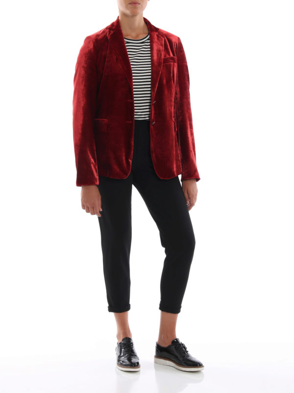 ETRO: Blazer online - Blazer - Dunkelrot