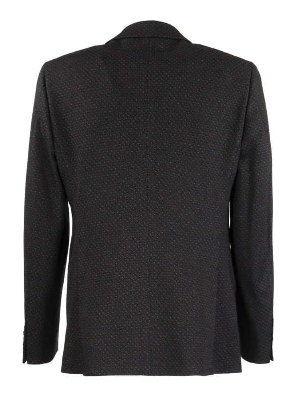 ETRO: blazers online - Wool blend jacquard blazer