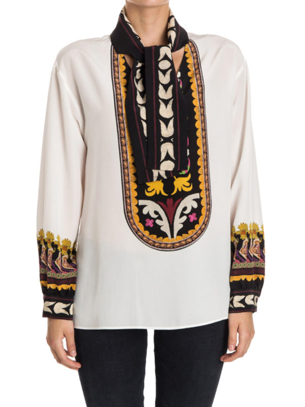 ETRO: Blusen online - Bluse - Weiß
