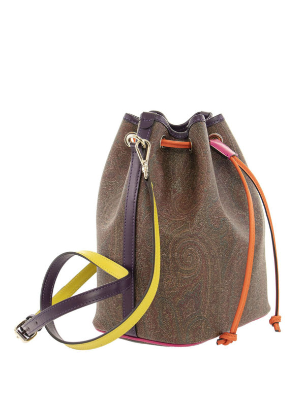 ETRO: Bucket-bags online - Bucket-Bag - Braun