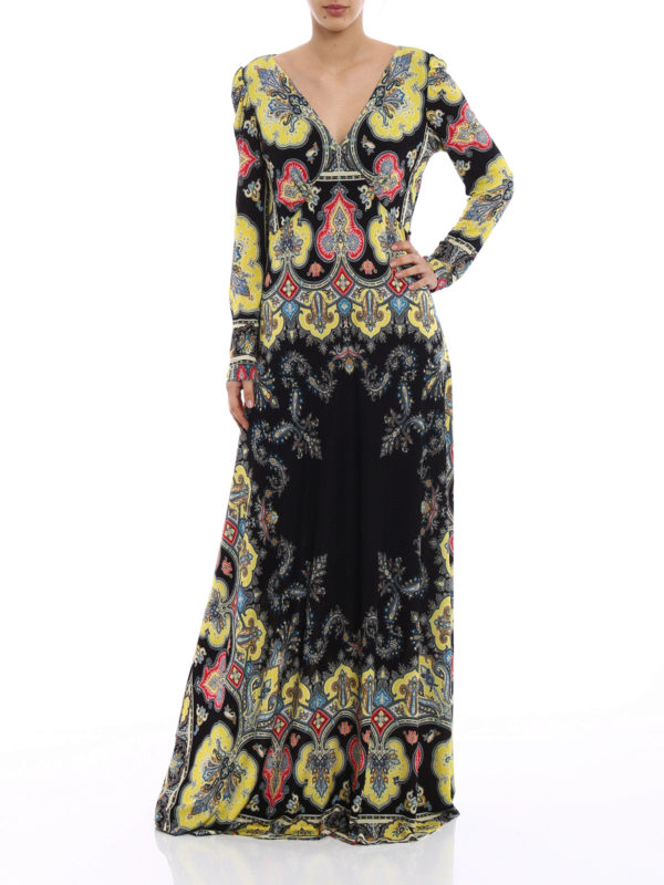 ETRO: Abendkleider online - Abendkleid - Bunt