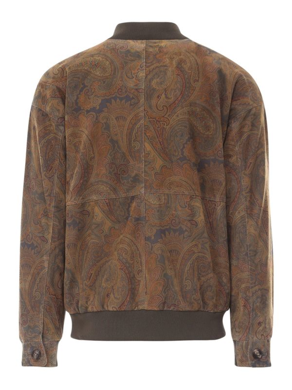 ETRO: Lederjacken online - Lederjacke - Gemustert