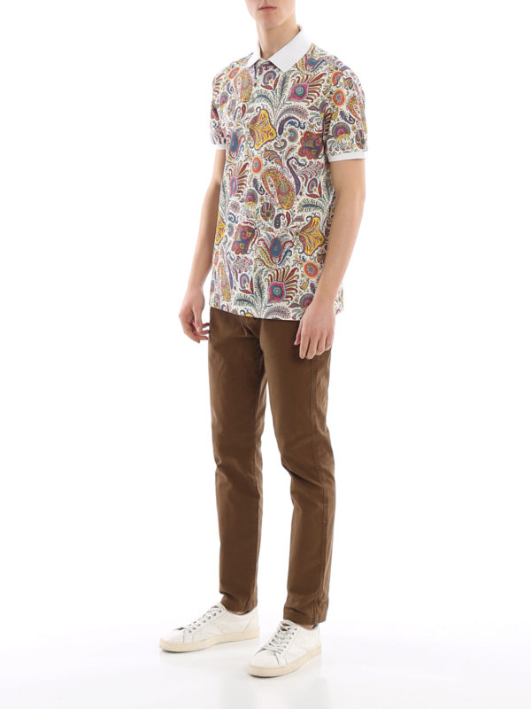 ETRO: Polos online - Polo - Estampado
