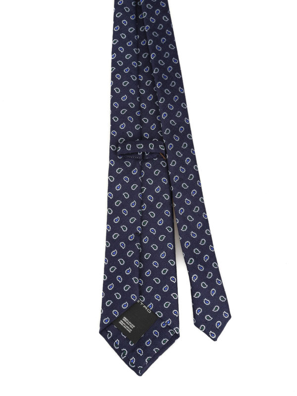 ETRO: Krawatten und Fliegen online - Krawatte - Dunkelblau