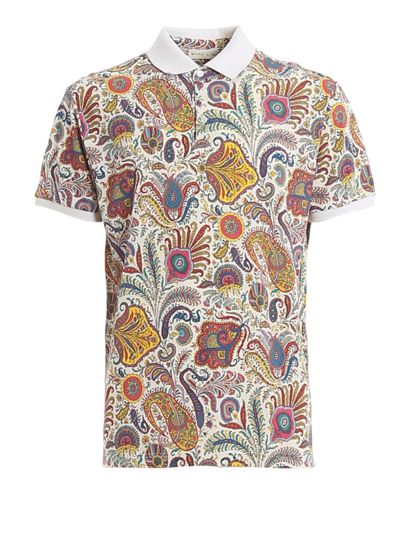 ETRO: Polos - Polo - Estampado