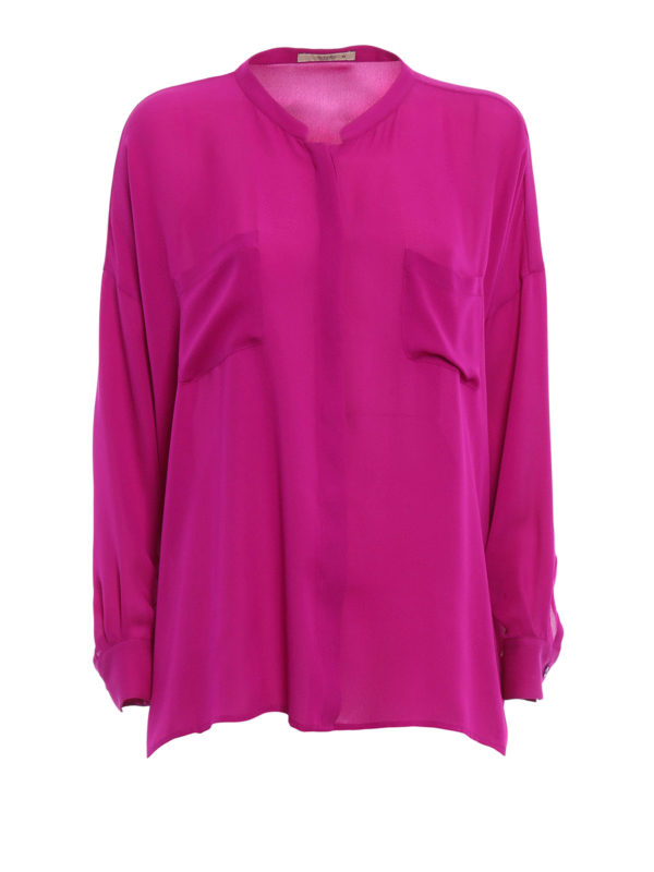 ETRO: camicie - Camicia in seta manica lunga