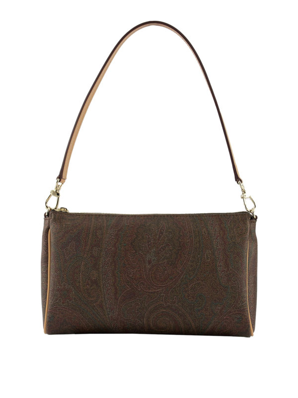 Shoulder bags Etro - Leather detail Paisley shoulder bag - 24788010600