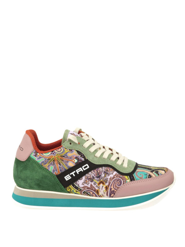ETRO: Sneaker - Sneaker Fur Damen - Grün