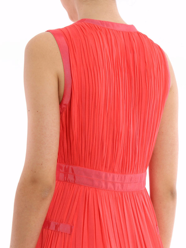 evening dresses shop online Lelani pleated dress