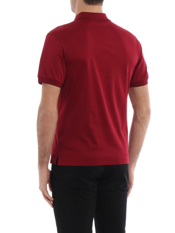 Poloshirt - Rot shop online: PRADA