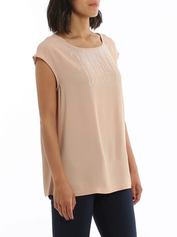 FABIANA FILIPPI buy online Silk blend crêpe blouse