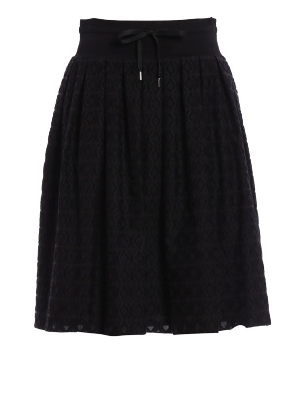 FABIANA FILIPPI: Knee length skirts & Midi - Damask pattern skirt