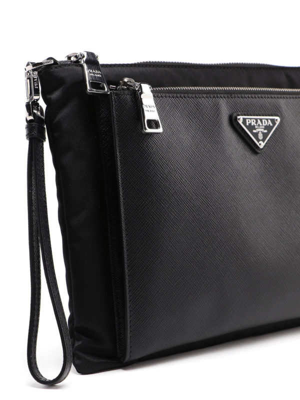Clutch - Schwarz shop online: PRADA