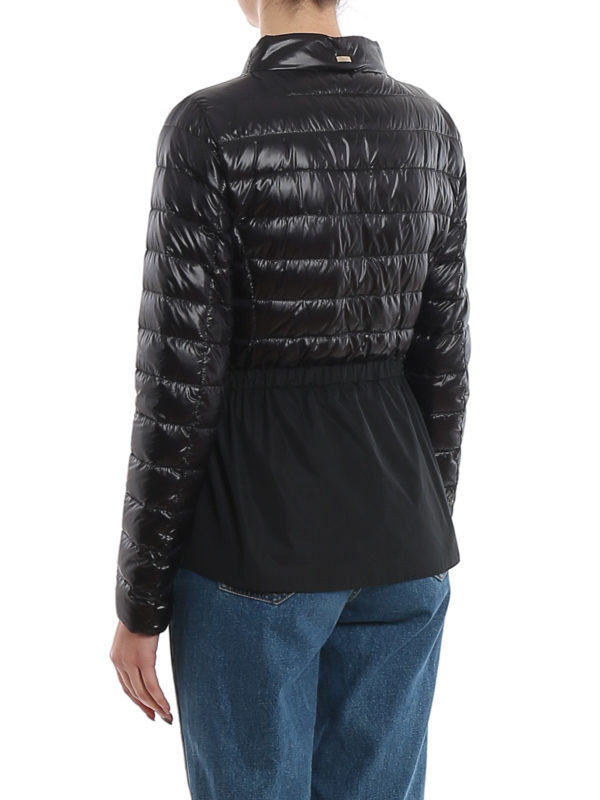 Fabric puffer jacket shop online: HERNO