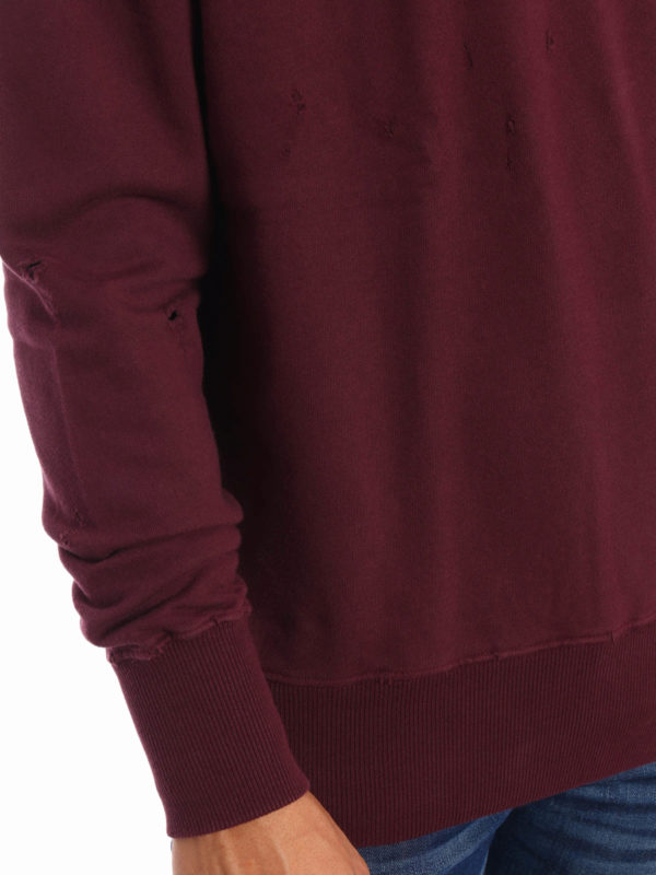 FAITH CONNEXION buy online Destroyed effect sweatshirt