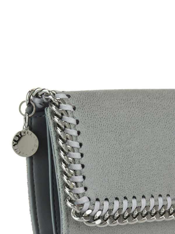 Falabella Shaggy Deer chain detailed wallet shop online: STELLA McCARTNEY