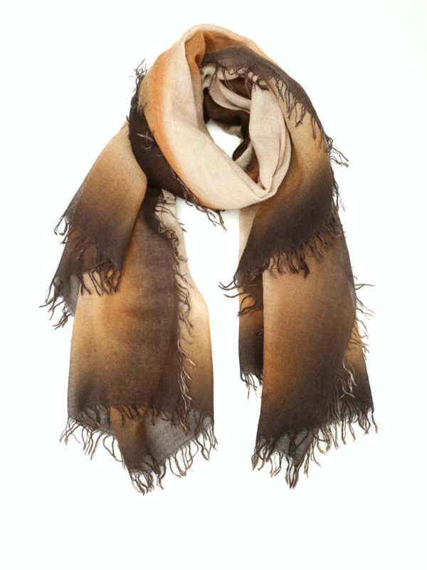 Faliero Sarti Foulard Francy cashmere e seta Beige 204657596