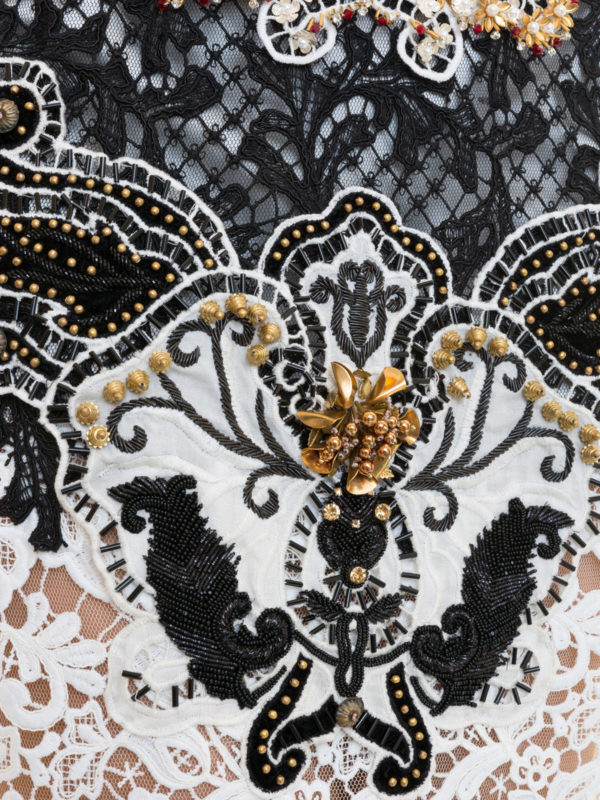 FAUSTO PUGLISI buy online Embellished lace evening dress