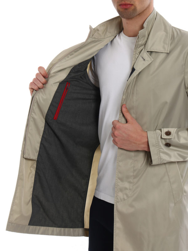 FAY buy online Trench greige con double front