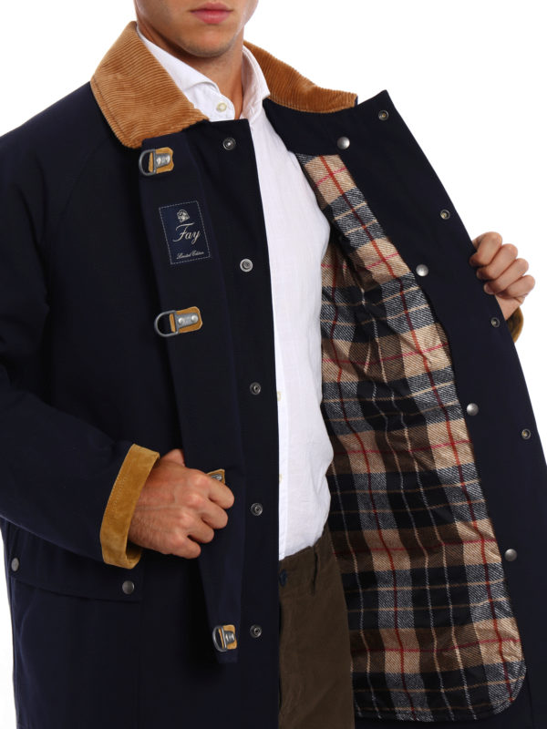 FAY buy online Four hooks duffle jacket