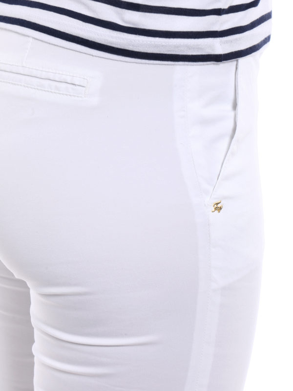 FAY buy online Pantalons Décontractés - Blanc