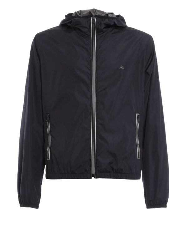 FAY: casual jackets - Nylon rain jacket