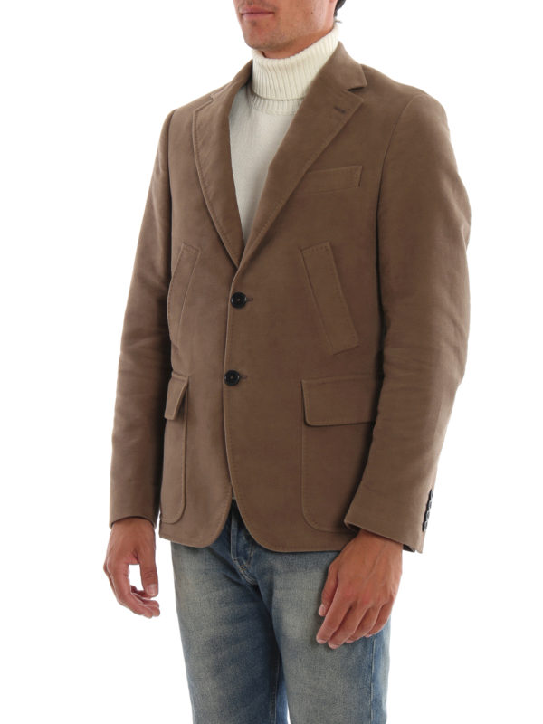 iKRIX FAY: Double fustian jacket with removable vest