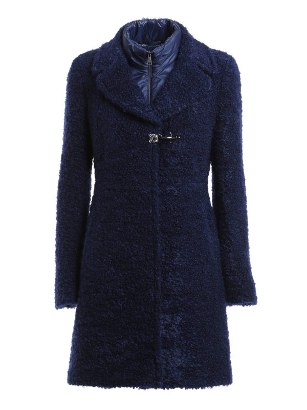 FAY: cappotti al ginocchio - Cappotto bouclé