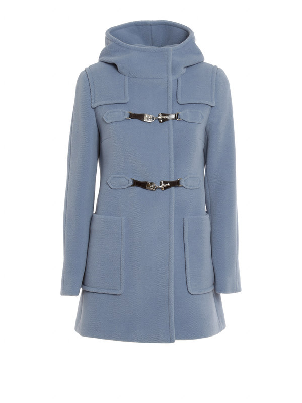 FAY: knee length coats - Wool duffle coat