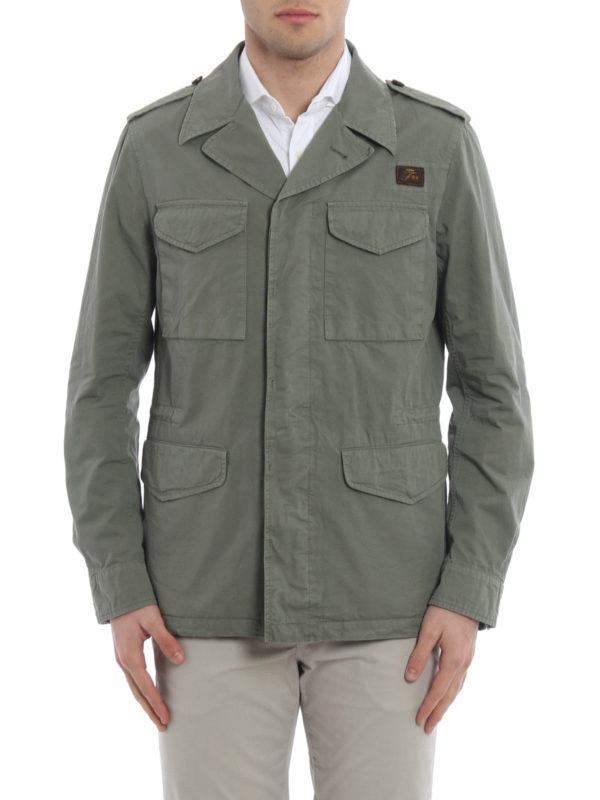 FAY: casual jackets online - Cotton field jacket