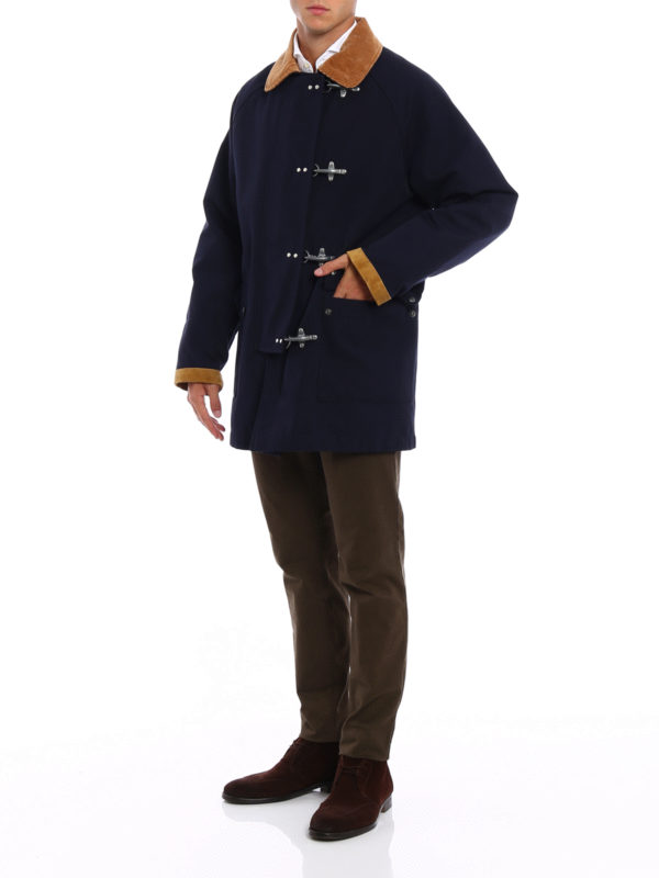 FAY: casual jackets online - Four hooks duffle jacket