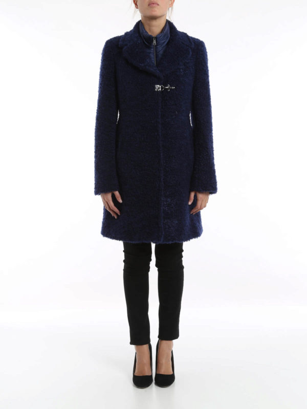 FAY: cappotti al ginocchio online - Cappotto bouclé