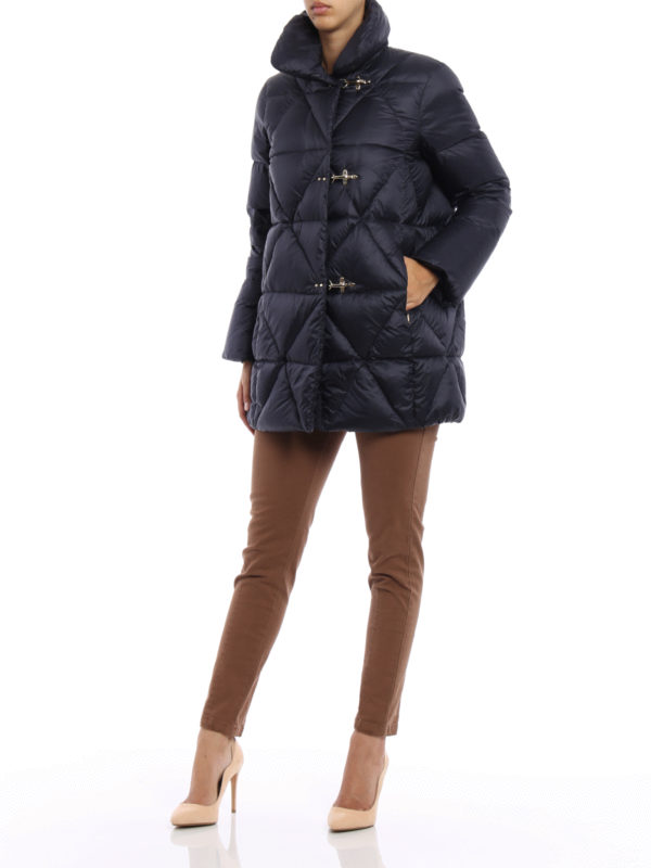 FAY: cappotti imbottiti online - Cappotto a uovo corto e imbottito
