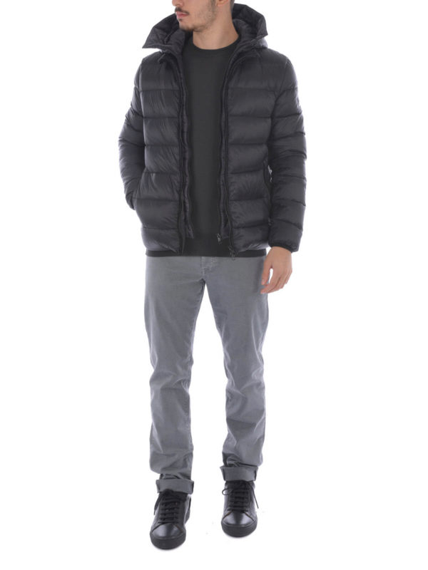 Padded jackets Fay - Hooded double zip padded jacket