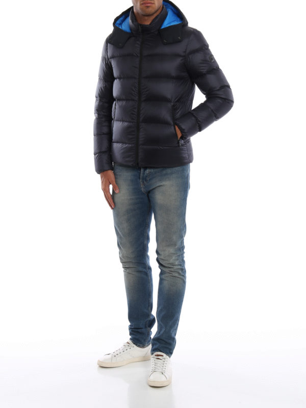 Fay Removable hood nylon down jacket Men NAM32370300GOSU809