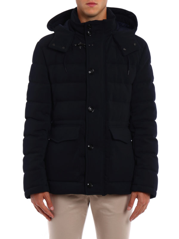FAY: padded jackets online - Stretch techno padded jacket