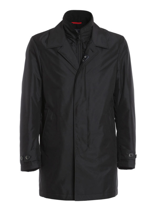 FAY: padded coats - Poplin coat