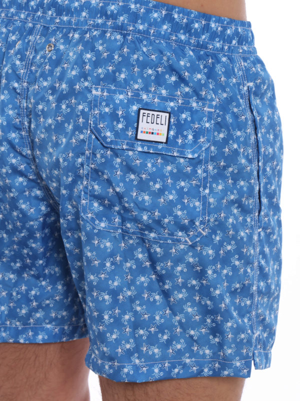 FEDELI buy online Badehose - Hellblau