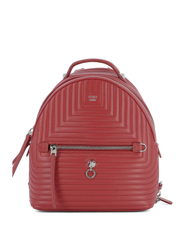 FENDI: バックパック - バックパック レディース - 赤