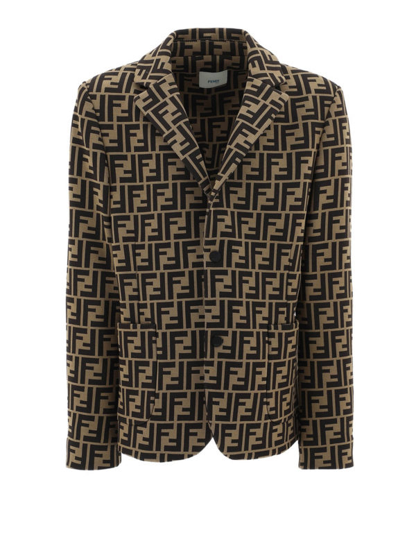 FENDI: Blazer - Blazer - Beis