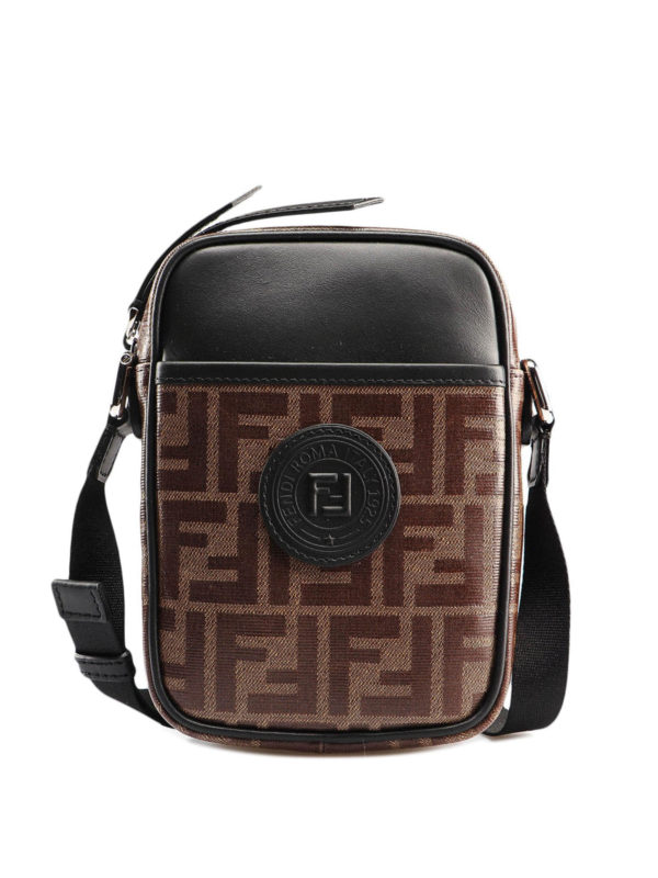 FENDI: cross body bags - Maxi FF print detailed cross body bag