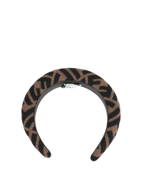 Fendi Jr: hair accessories - FF patterned headband