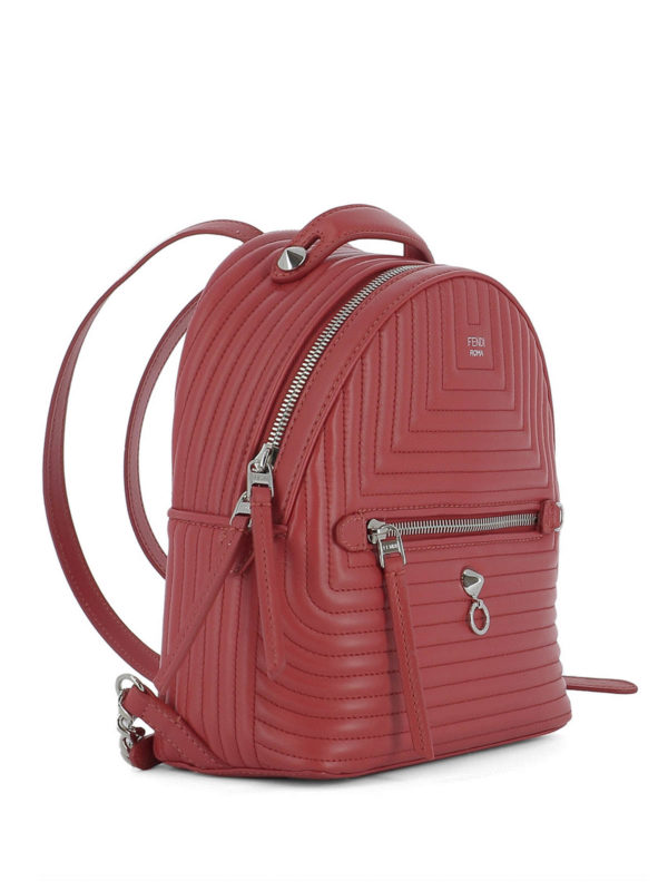 FENDI: バックパック online - バックパック レディース - 赤